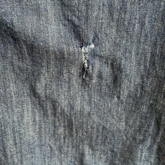 White House Black Market Denim Dress - Picture 4 of 8